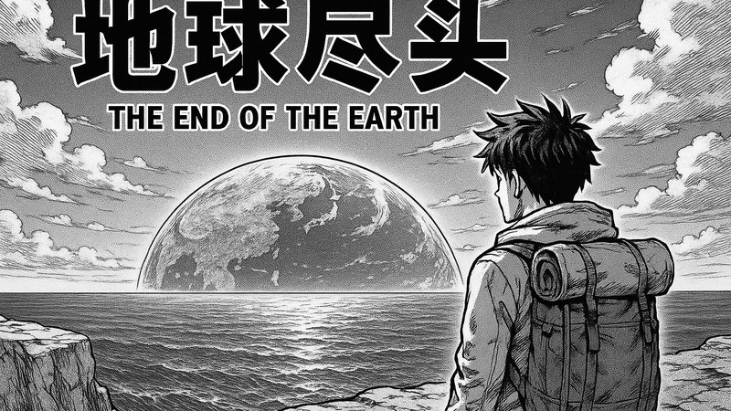 地球尽头 漫画 末世废土场景主视觉插画